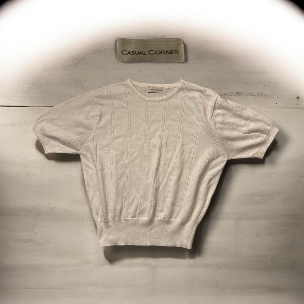 Casual Corner Blouse in White